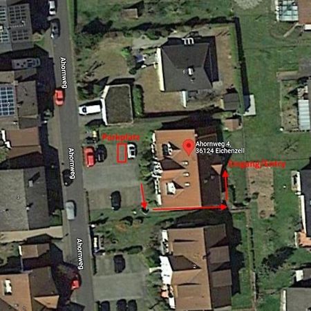 Gemuetliches Ferienapartment Mit Optionaler E-Ladesaeule Eichenzell Exteriör bild